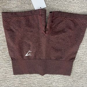 Gymshark vital seamless shorts-cherry brown marl
